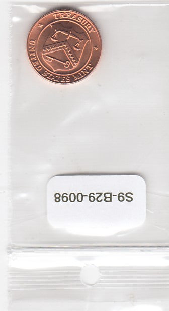 S9-B29-0098 United States Token - Philadelphia Mint Uncirculated UNC  TC# 310848 P