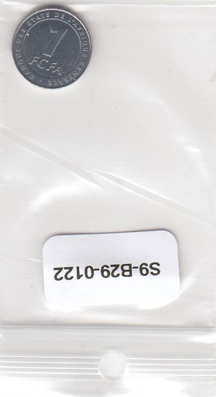 S9-B29-0122 Centraal-Afrikaanse Staten 1 Franc CFA UNC 2006 KM# 16