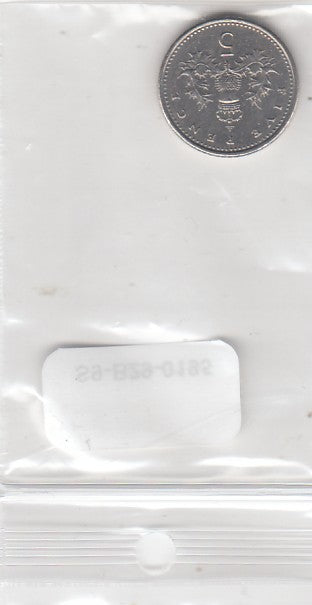 S9-B29-0195 UK 5 Pence VF+ 1996 KM937b